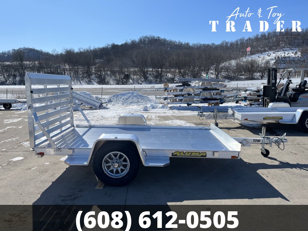 2027 Aluma 7210S-TG Aluminum Utility Trailer