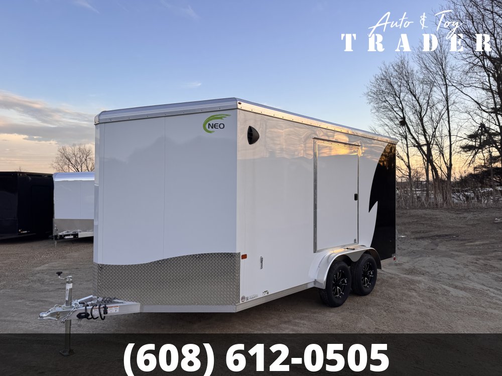 2026 NEO Trailers 7.5X14 Aluminum NAMR Cargo / Enclosed Trailer