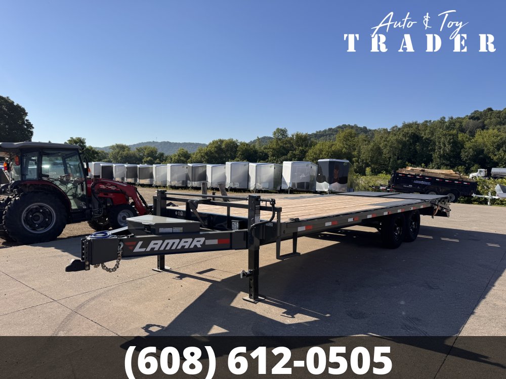 2026 Lamar Trailers 102X22 Deckover Trailer