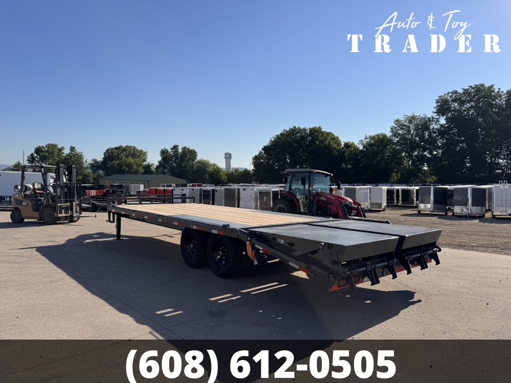 2026 Lamar Trailers 102X22 Deckover Trailer