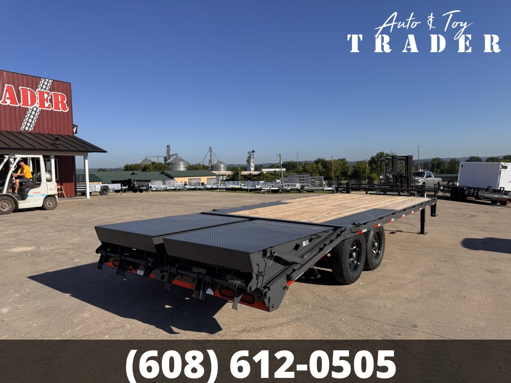 2026 Lamar Trailers 102X22 Deckover Trailer
