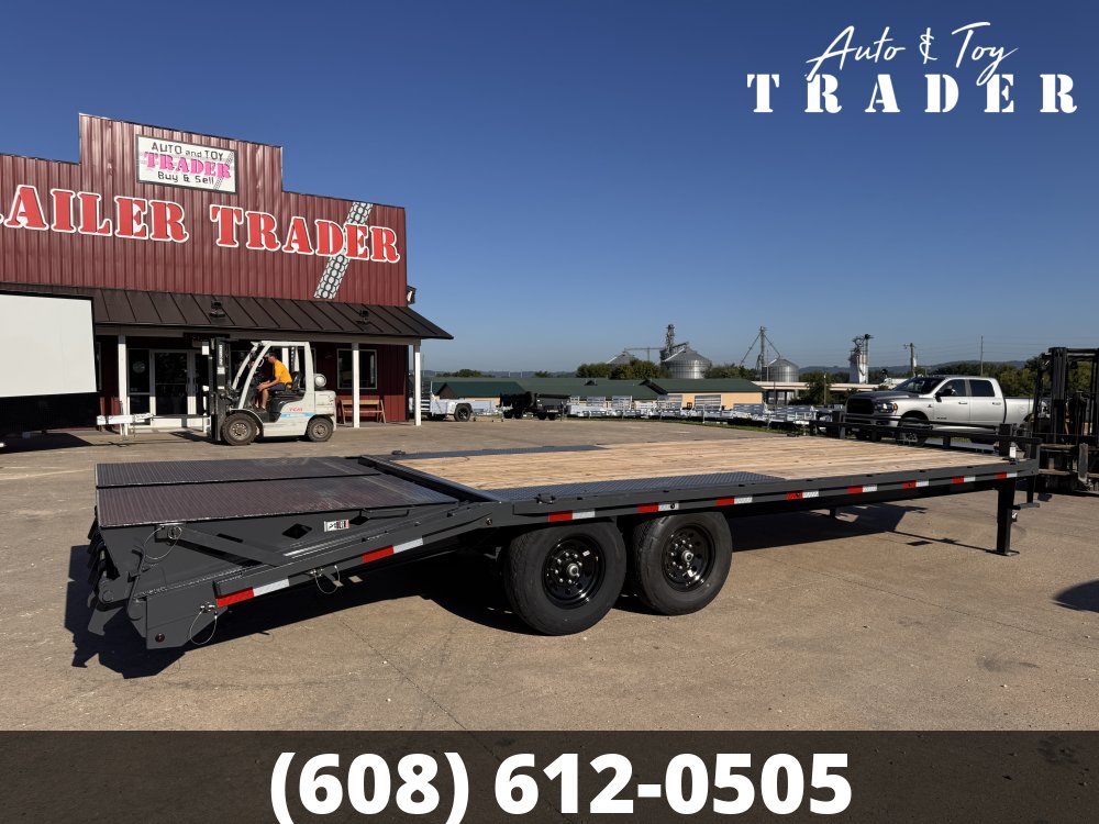 2026 Lamar Trailers 102X22 Deckover Trailer