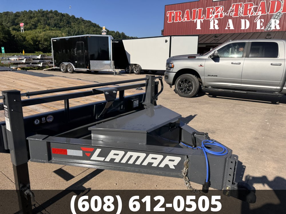 2026 Lamar Trailers 102X22 Deckover Trailer