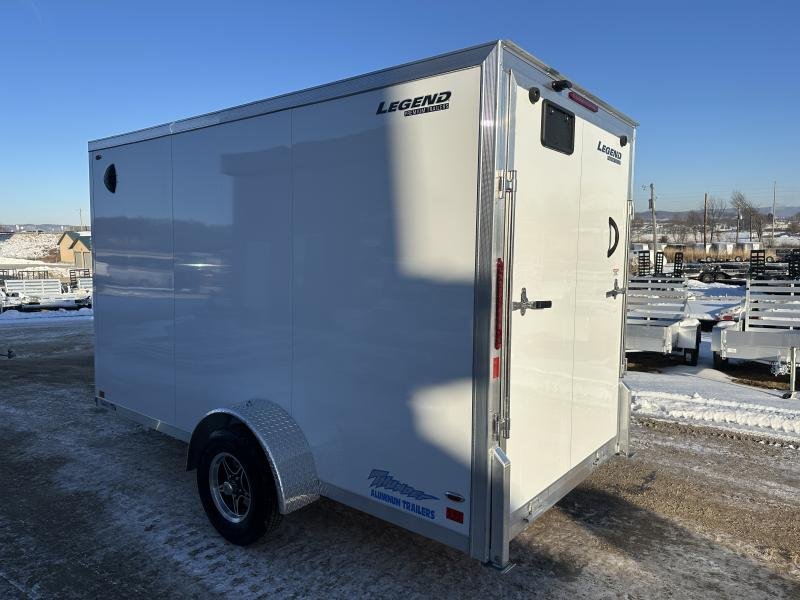 2025 Legend Trailers 6X12 Aluminum Thunder Cargo / Enclosed Trailer