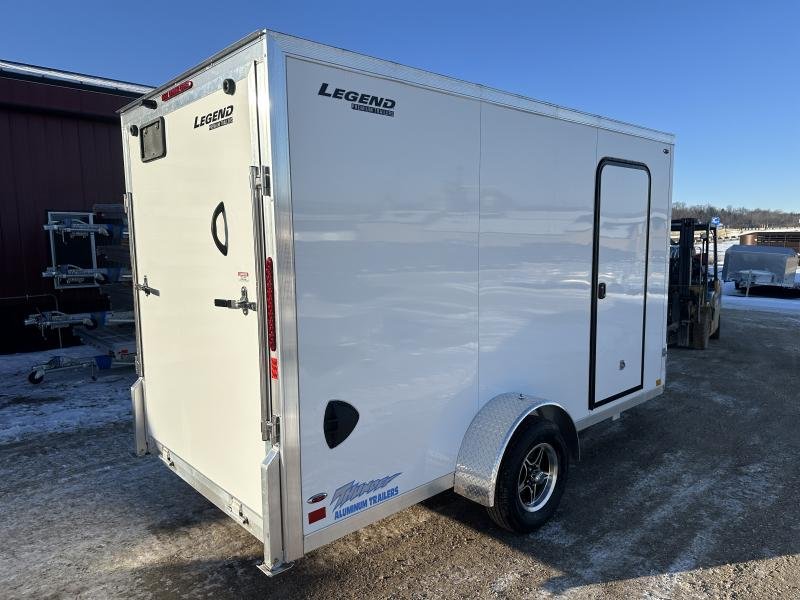 2025 Legend Trailers 6X12 Aluminum Thunder Cargo / Enclosed Trailer