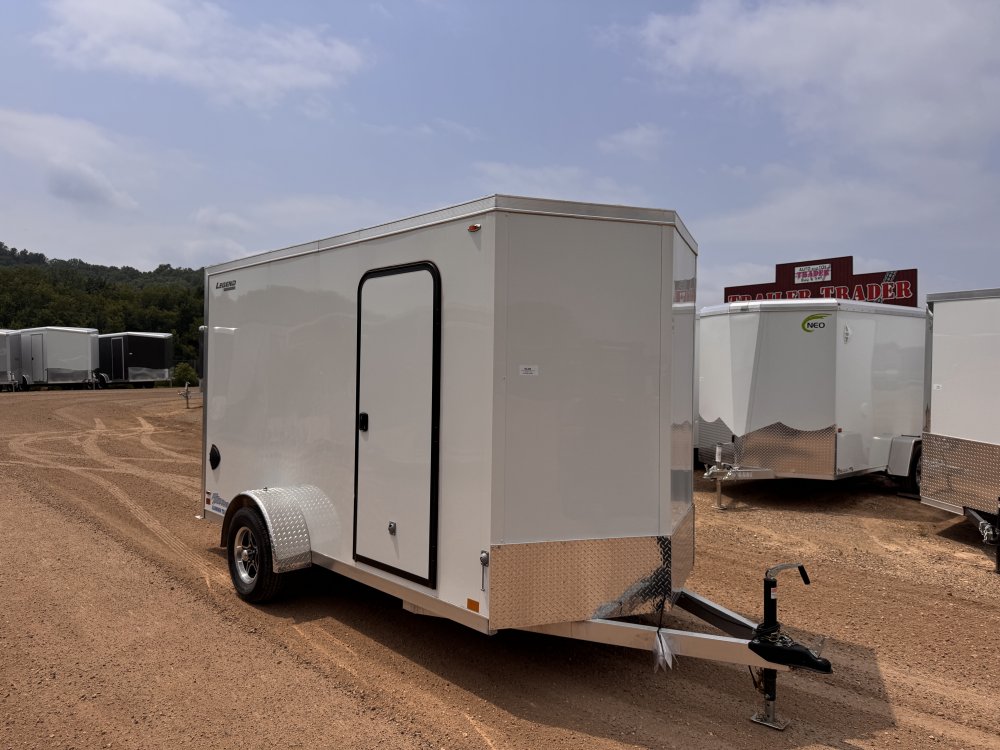 2025 Legend Trailers 6X12 Aluminum Thunder Cargo / Enclosed Trailer