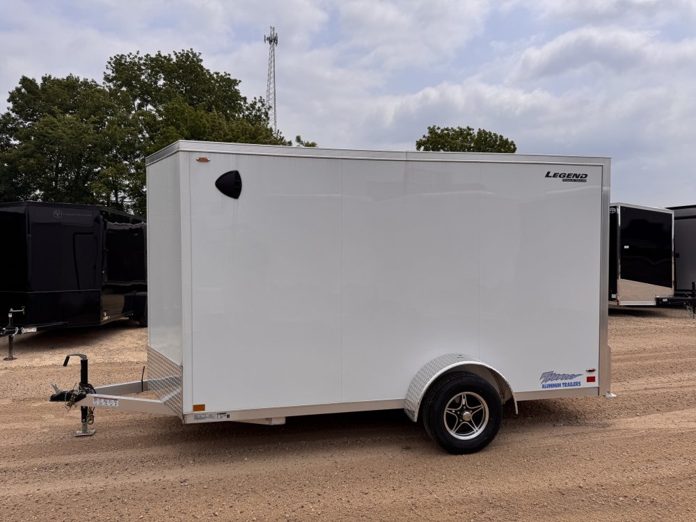 2025 Legend Trailers 6X12 Aluminum Thunder Cargo / Enclosed Trailer