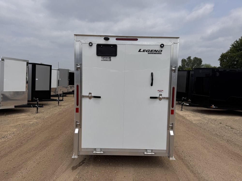 2025 Legend Trailers 6X12 Aluminum Thunder Cargo / Enclosed Trailer