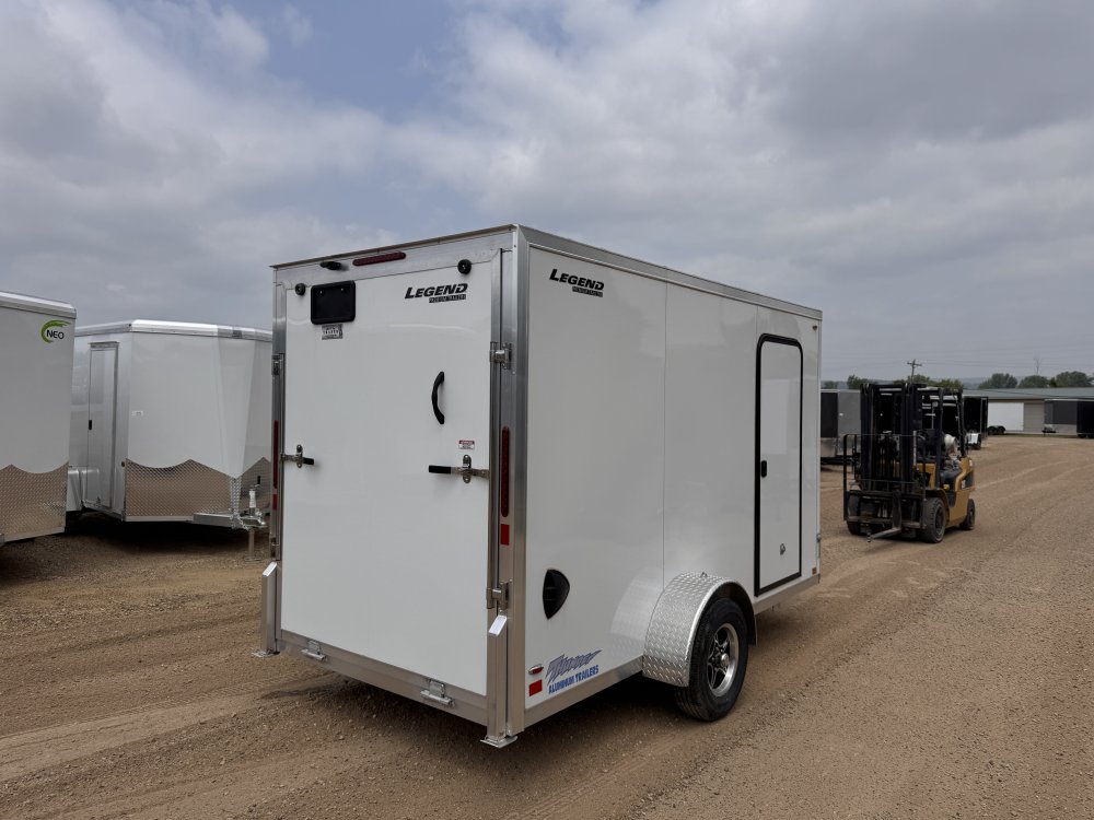 2025 Legend Trailers 6X12 Aluminum Thunder Cargo / Enclosed Trailer