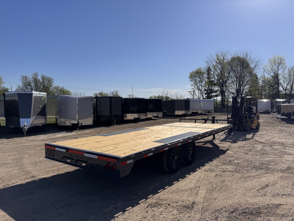 2025 Lamar Trailers 102X22 Deckover Trailer