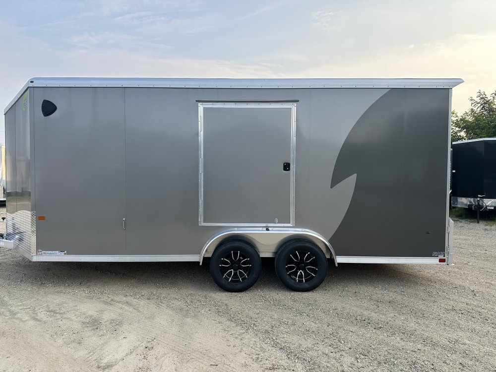2026 NEO Trailers 7.5X18 Aluminum NAMR Cargo / Enclosed Trailer