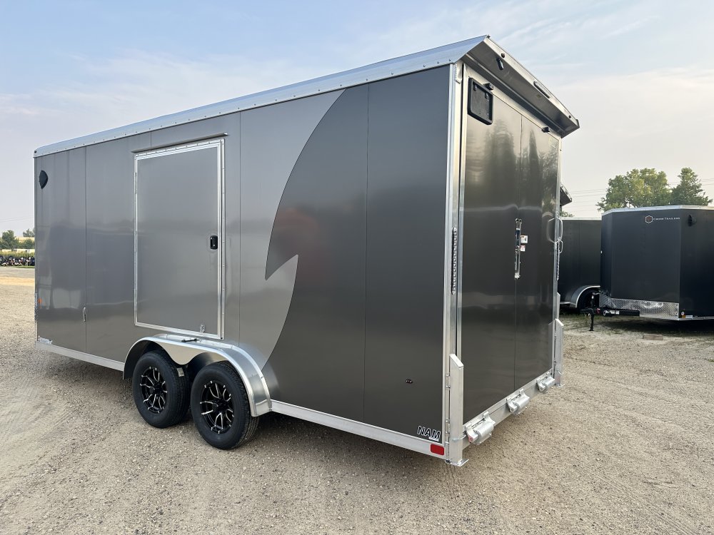 2026 NEO Trailers 7.5X18 Aluminum NAMR Cargo / Enclosed Trailer