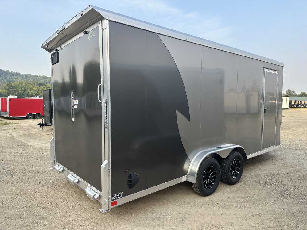 2026 NEO Trailers 7.5X18 Aluminum NAMR Cargo / Enclosed Trailer