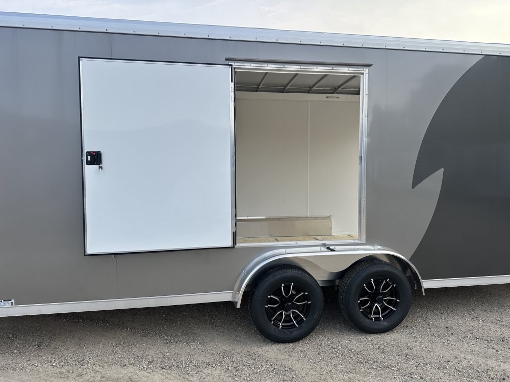 2026 NEO Trailers 7.5X18 Aluminum NAMR Cargo / Enclosed Trailer