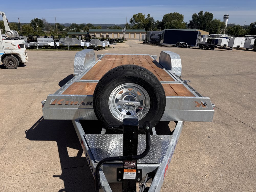 2026 Galvanized K-Trail 82X20 Gravity Tilt Deck Trailer
