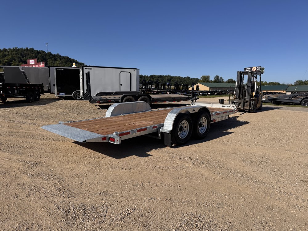 2026 Galvanized K-Trail 82X20 Gravity Tilt Deck Trailer