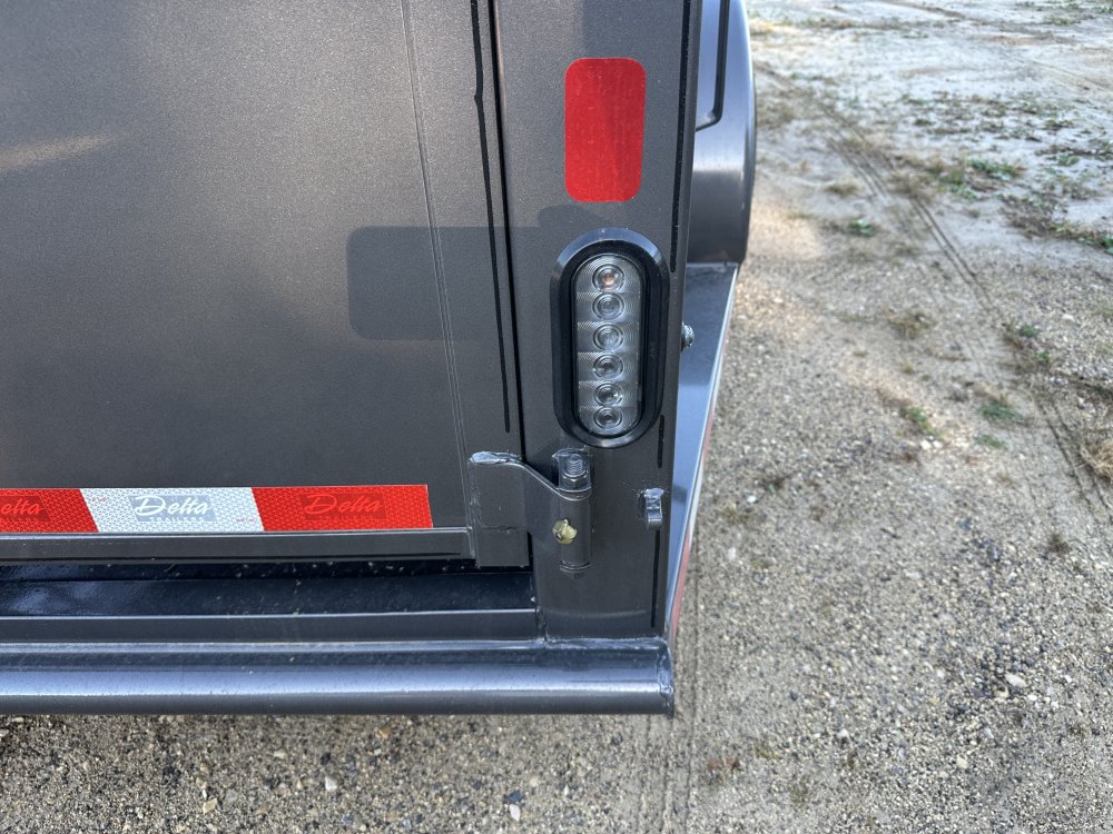 2026 Delta Manufacturing 6X16 Stock Trailer