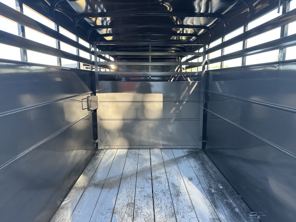 2026 Delta Manufacturing 6X16 Stock Trailer