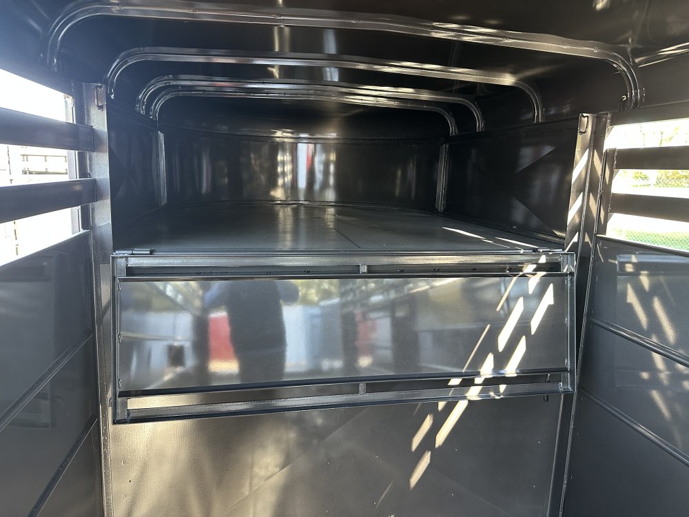 2026 Delta Manufacturing 6X16 Stock Trailer