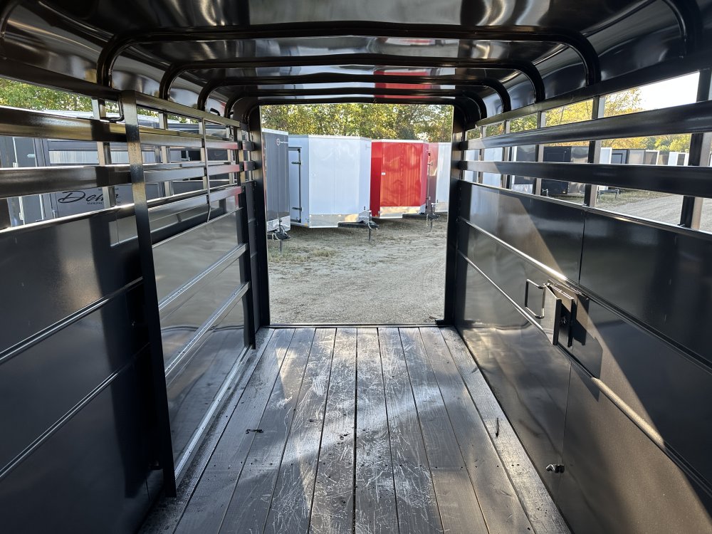 2026 Delta Manufacturing 6X16 Stock Trailer