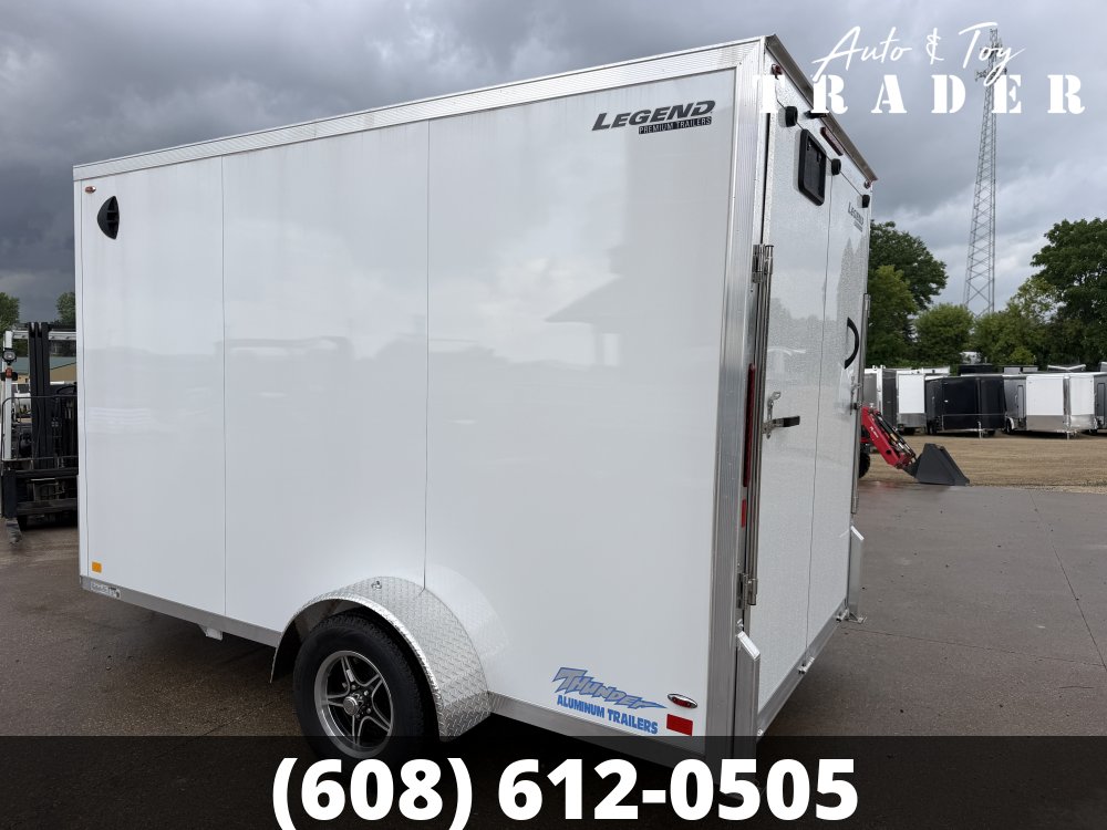 2027 Legend Trailers 7X12 Aluminum Thunder Cargo / Enclosed Trailer