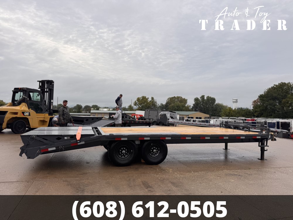 2027 Lamar Trailers 102X22 Deckover Trailer