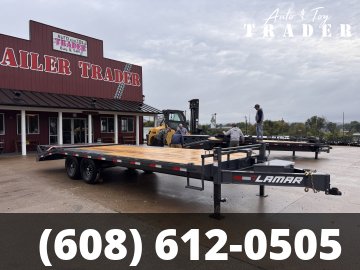 2027 Lamar Trailers 102X22 Deckover Trailer
