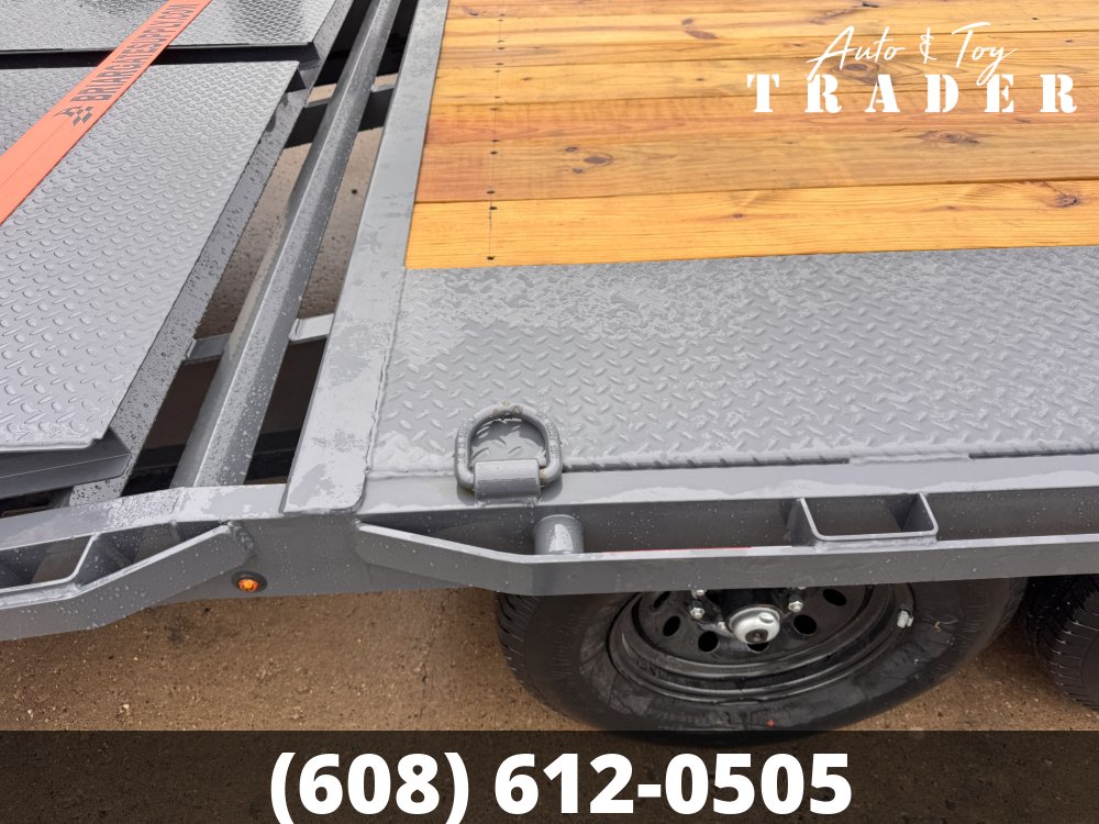 2027 Lamar Trailers 102X22 Deckover Trailer