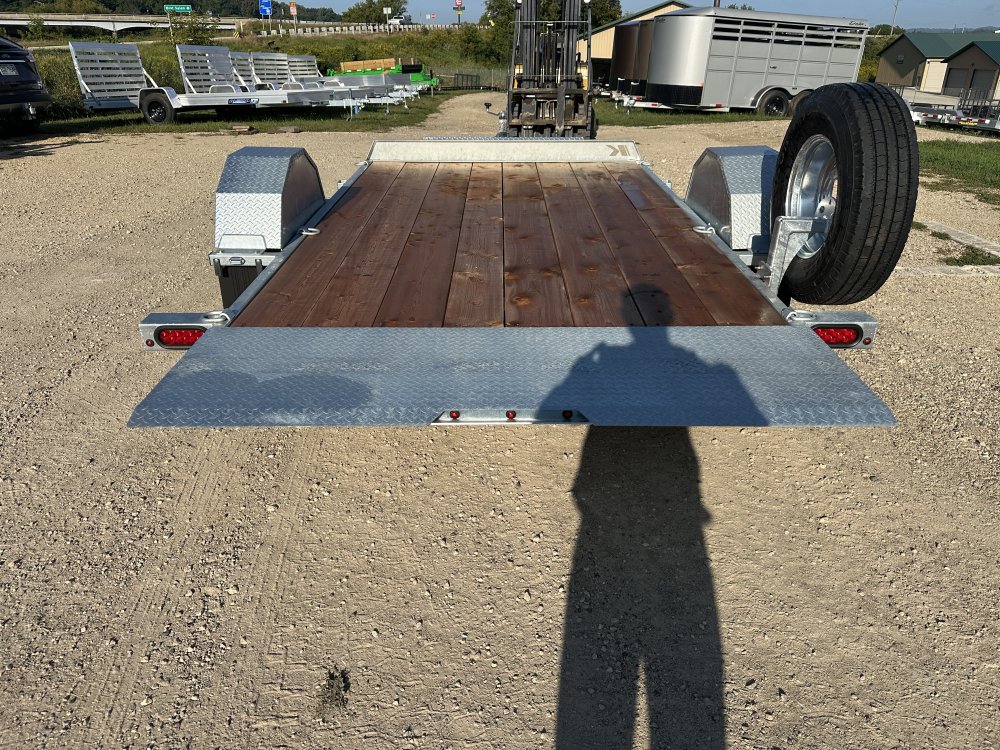 2026 Galvanized K-Trail 78X12 Tilt Deck Trailer