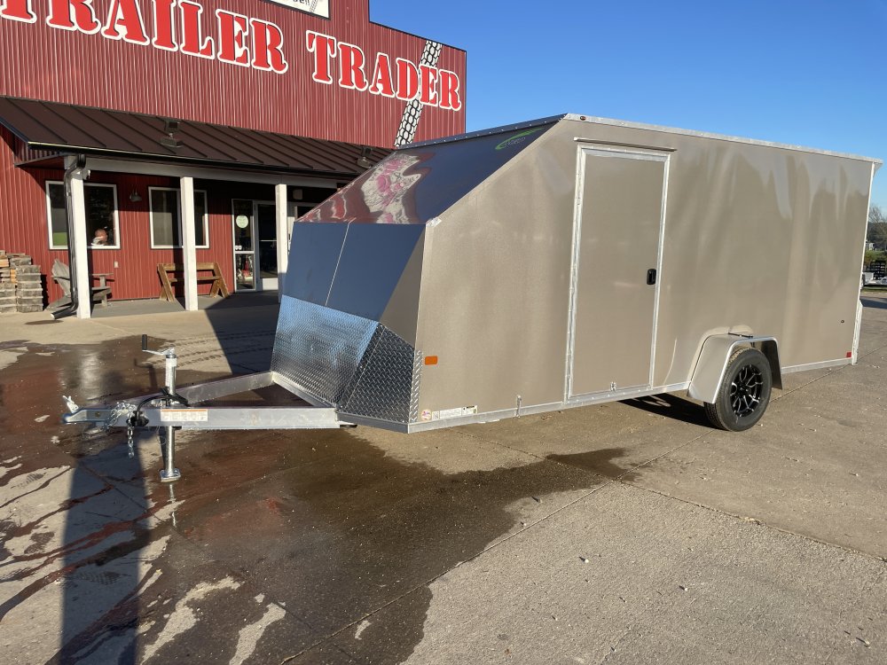 2026 NEO 7X16 NASB Enclosed Snowmobile Trailer