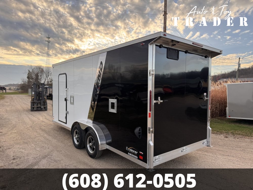 2026 Legend 7.5X23 Aluminum Explorer Snowmobile Trailer