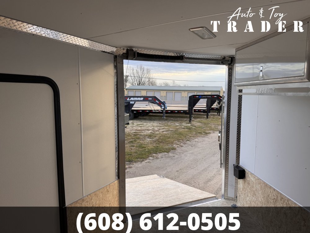 2026 Legend 7.5X23 Aluminum Explorer Snowmobile Trailer