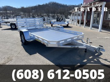 2027 Aluma 7712H-S-BT Aluminum Utility Trailer