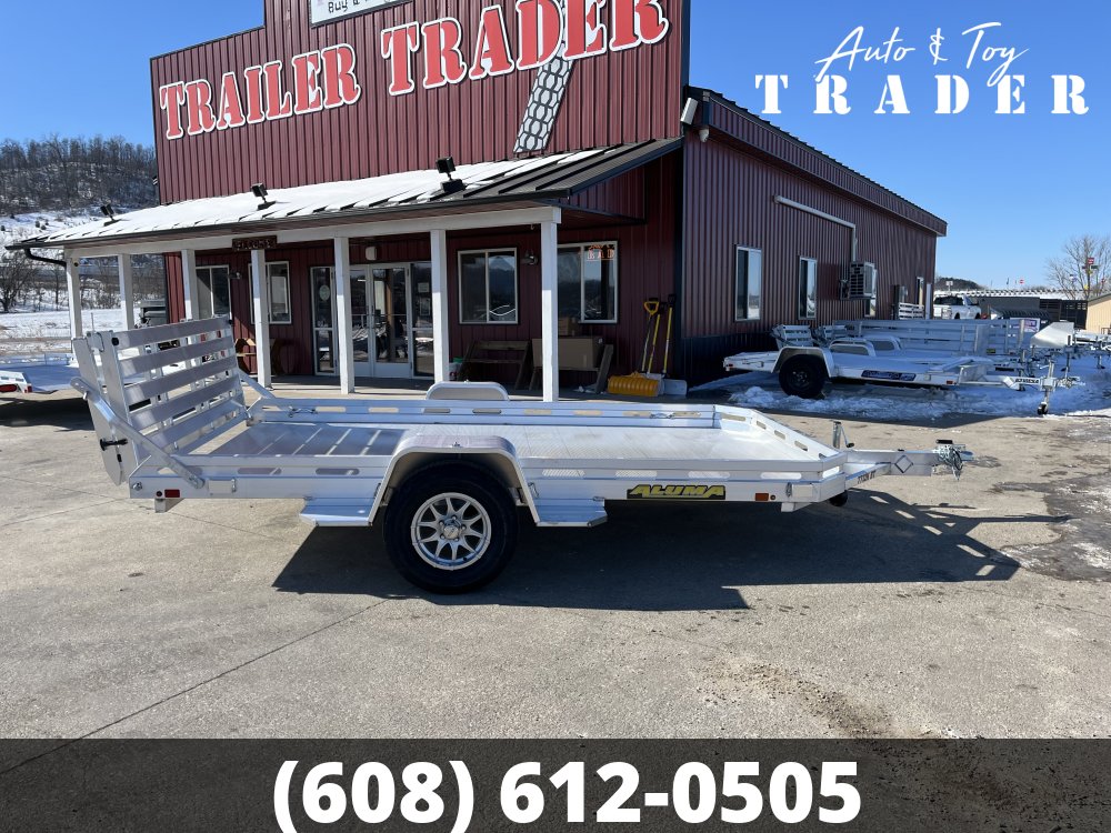 2027 Aluma 7712H-S-BT Aluminum Utility Trailer