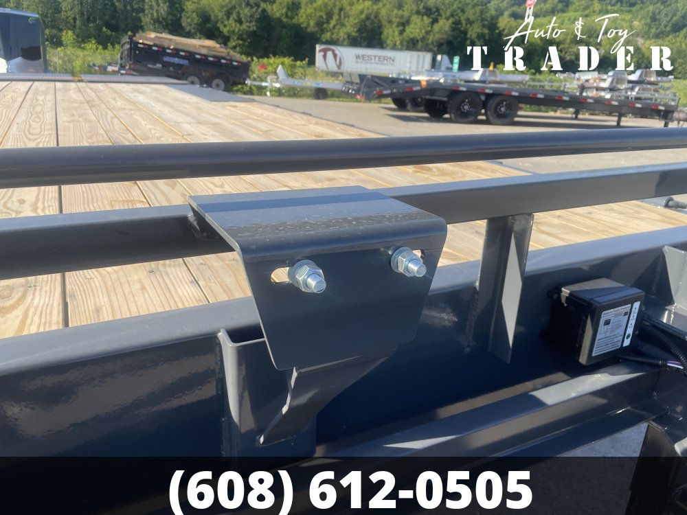2026 Lamar Trailers 102X24 Deckover Trailer