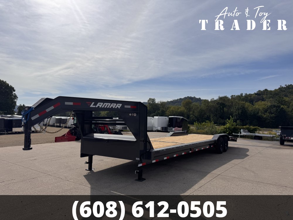 2027 Lamar Trailers 102X32 Gooseneck Car Hauler Trailer