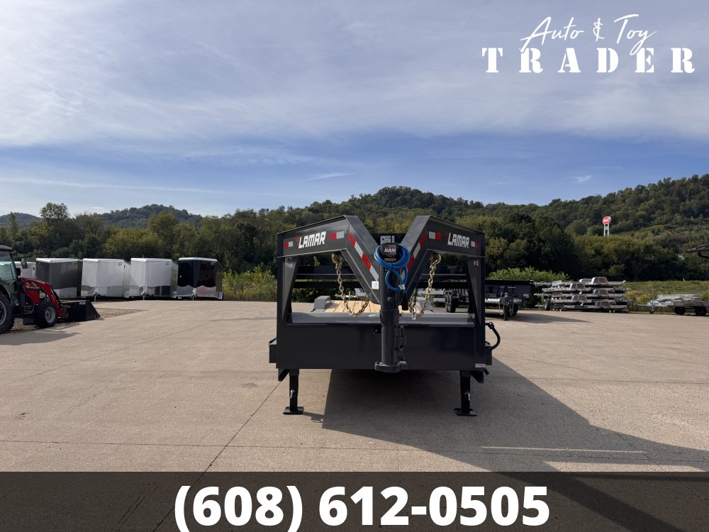 2027 Lamar Trailers 102X32 Gooseneck Car Hauler Trailer
