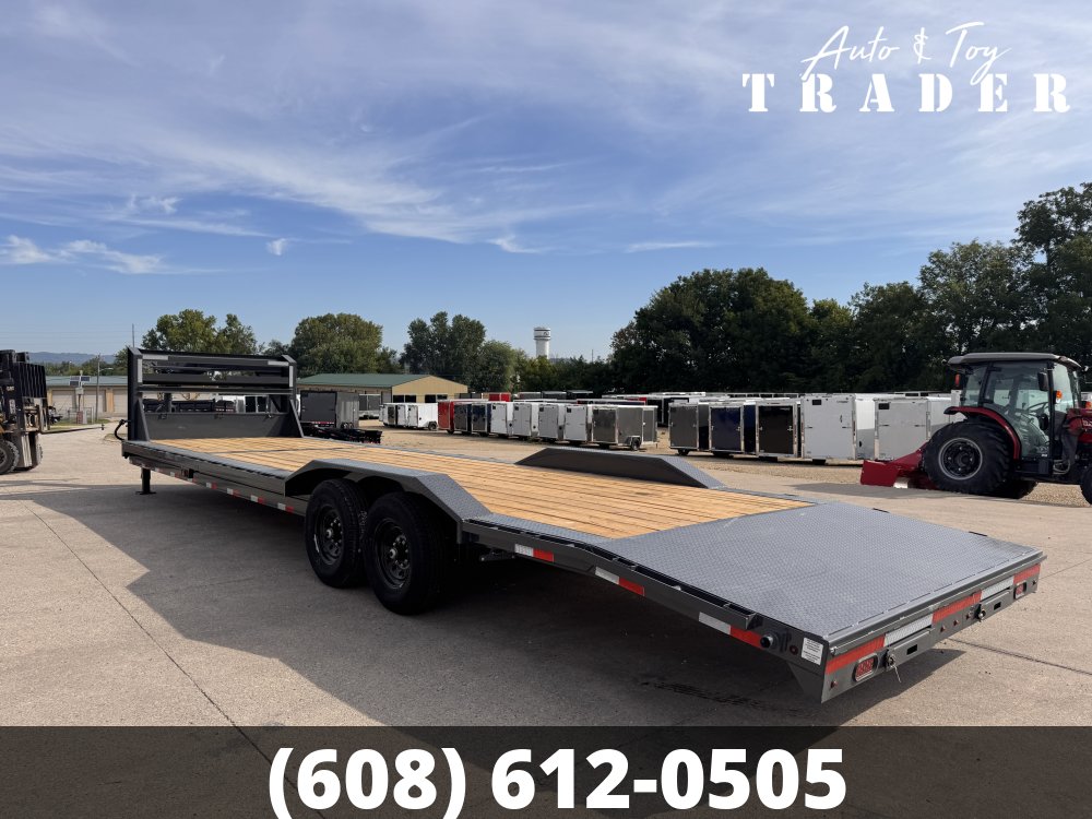 2027 Lamar Trailers 102X32 Gooseneck Car Hauler Trailer