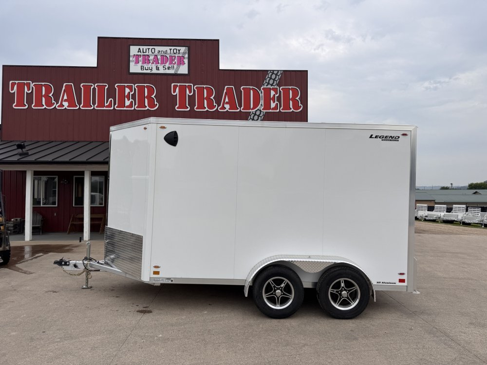 2026 Legend Trailers 7X12 Aluminum FTV Cargo / Enclosed Trailer