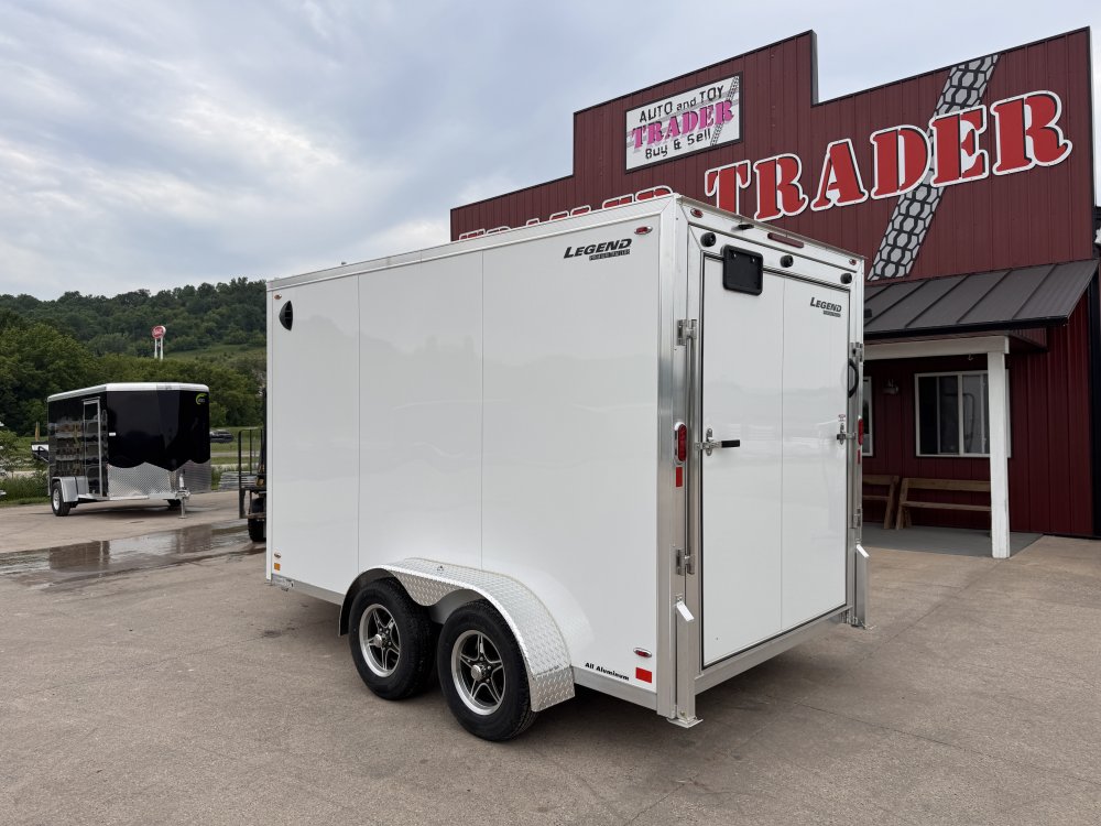 2026 Legend Trailers 7X12 Aluminum FTV Cargo / Enclosed Trailer