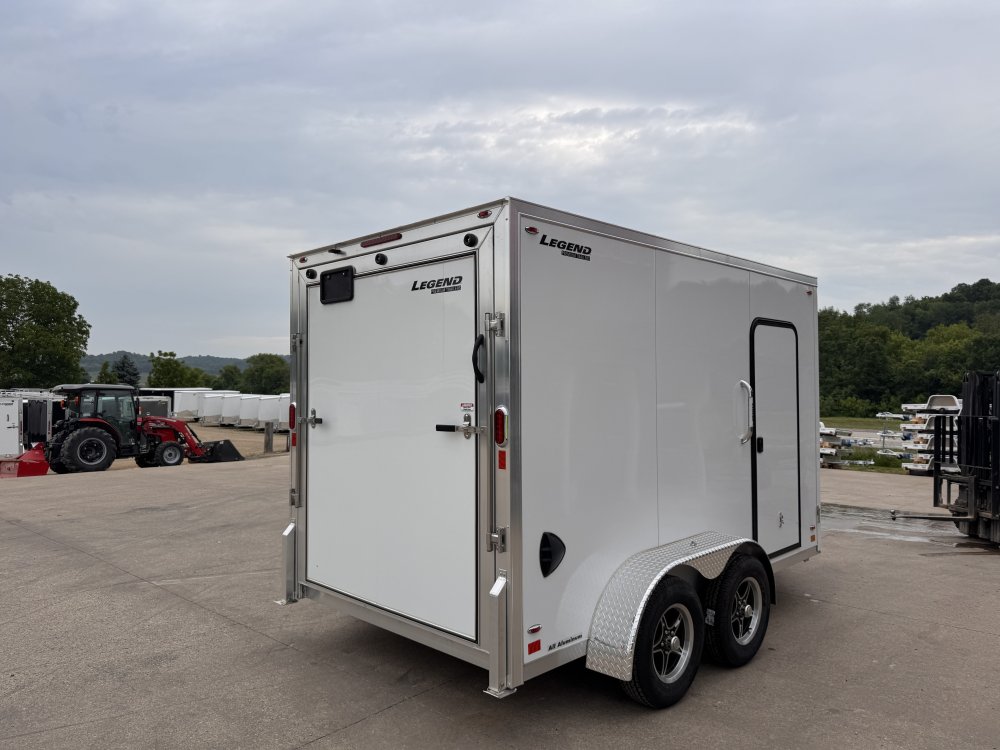 2026 Legend Trailers 7X12 Aluminum FTV Cargo / Enclosed Trailer