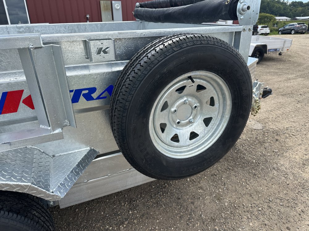 2026 Galvanized K-Trail 5X10 Dump Box Trailer