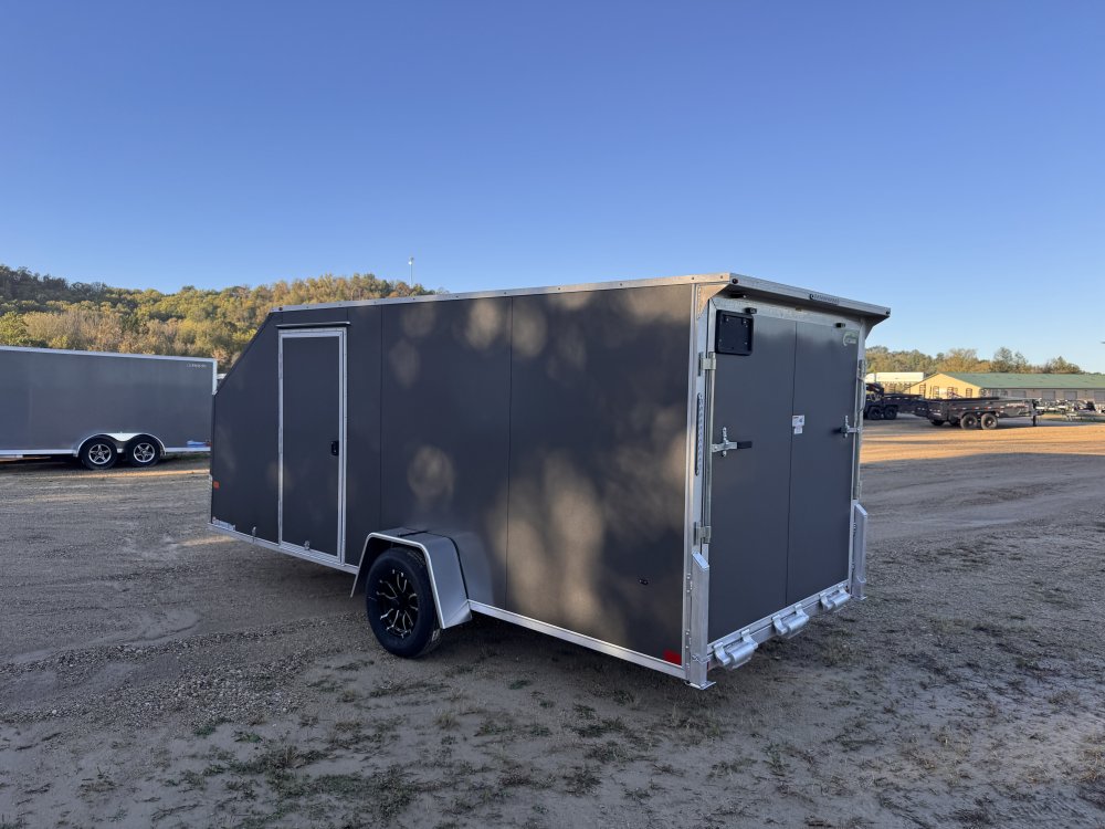 2026 NEO 7X16 NASB Enclosed Snowmobile Trailer