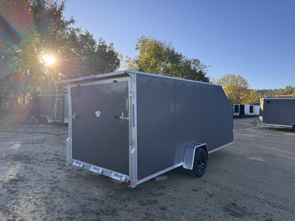 2026 NEO 7X16 NASB Enclosed Snowmobile Trailer