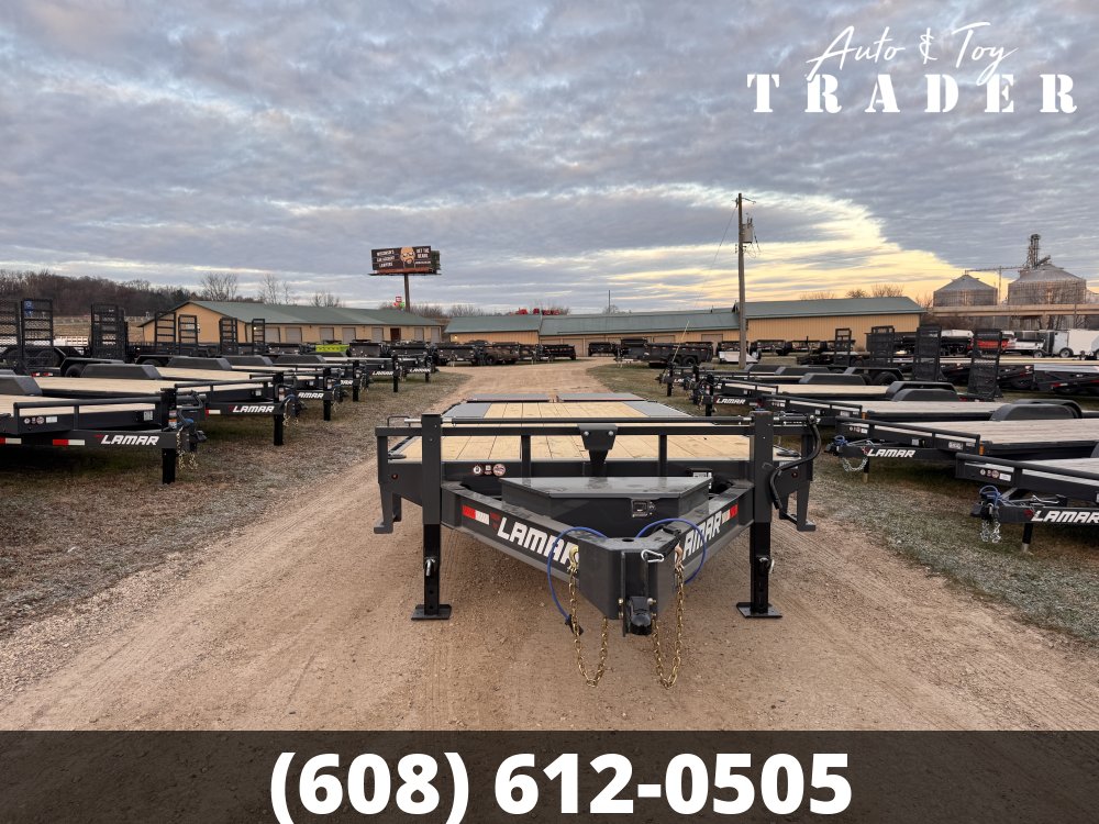2026 Lamar Trailers 102X22 Deckover Trailer