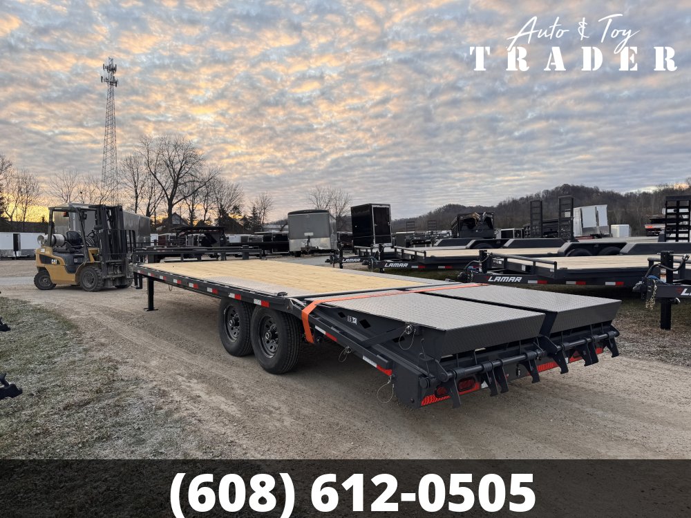 2026 Lamar Trailers 102X22 Deckover Trailer