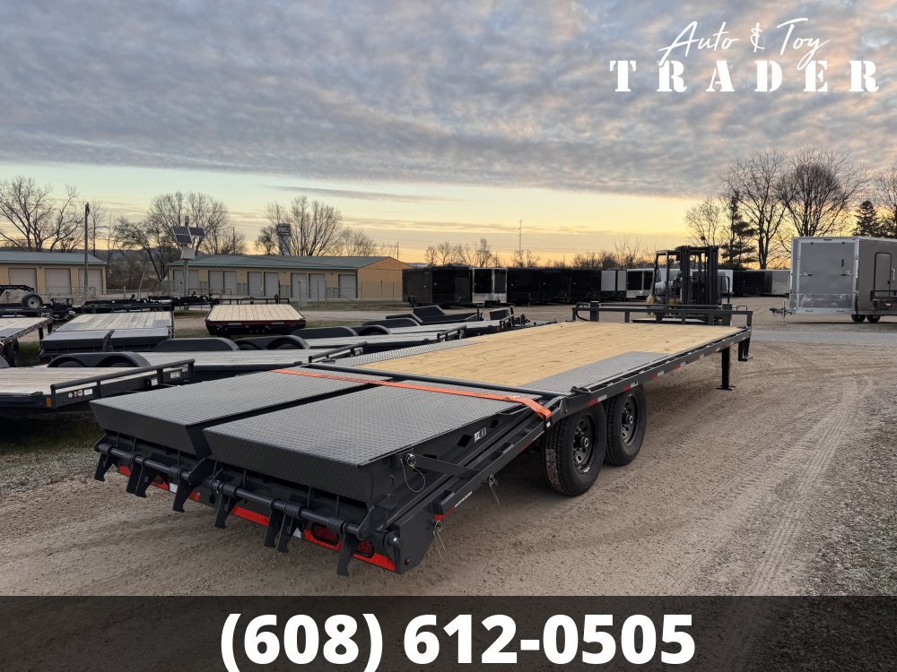 2026 Lamar Trailers 102X22 Deckover Trailer