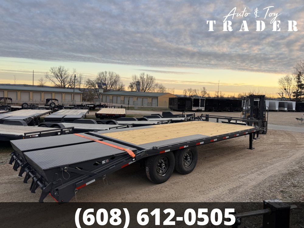 2026 Lamar Trailers 102X22 Deckover Trailer