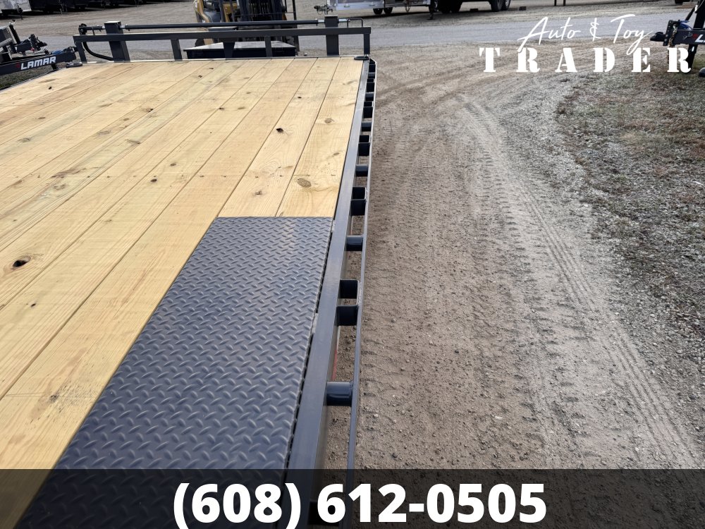 2026 Lamar Trailers 102X22 Deckover Trailer