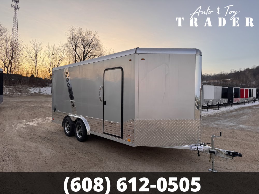 2026 Legend Trailers 8X16 Aluminum DVN Cargo / Enclosed Trailer